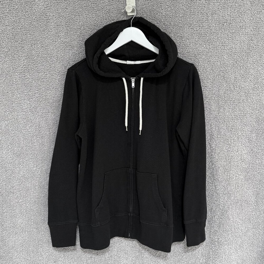GAP Vintage Soft Classic high cotton, longer length Full-Zip Hoodie - Picture 3 of 7